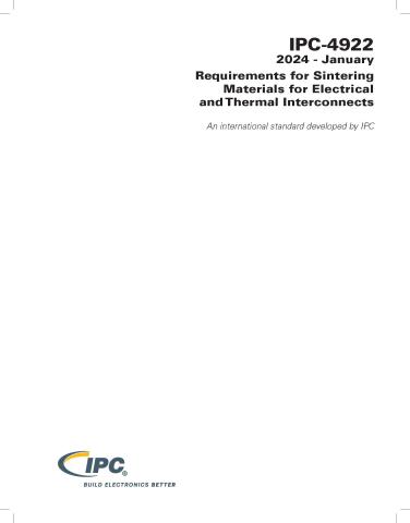 IPC-4922 Cover Image